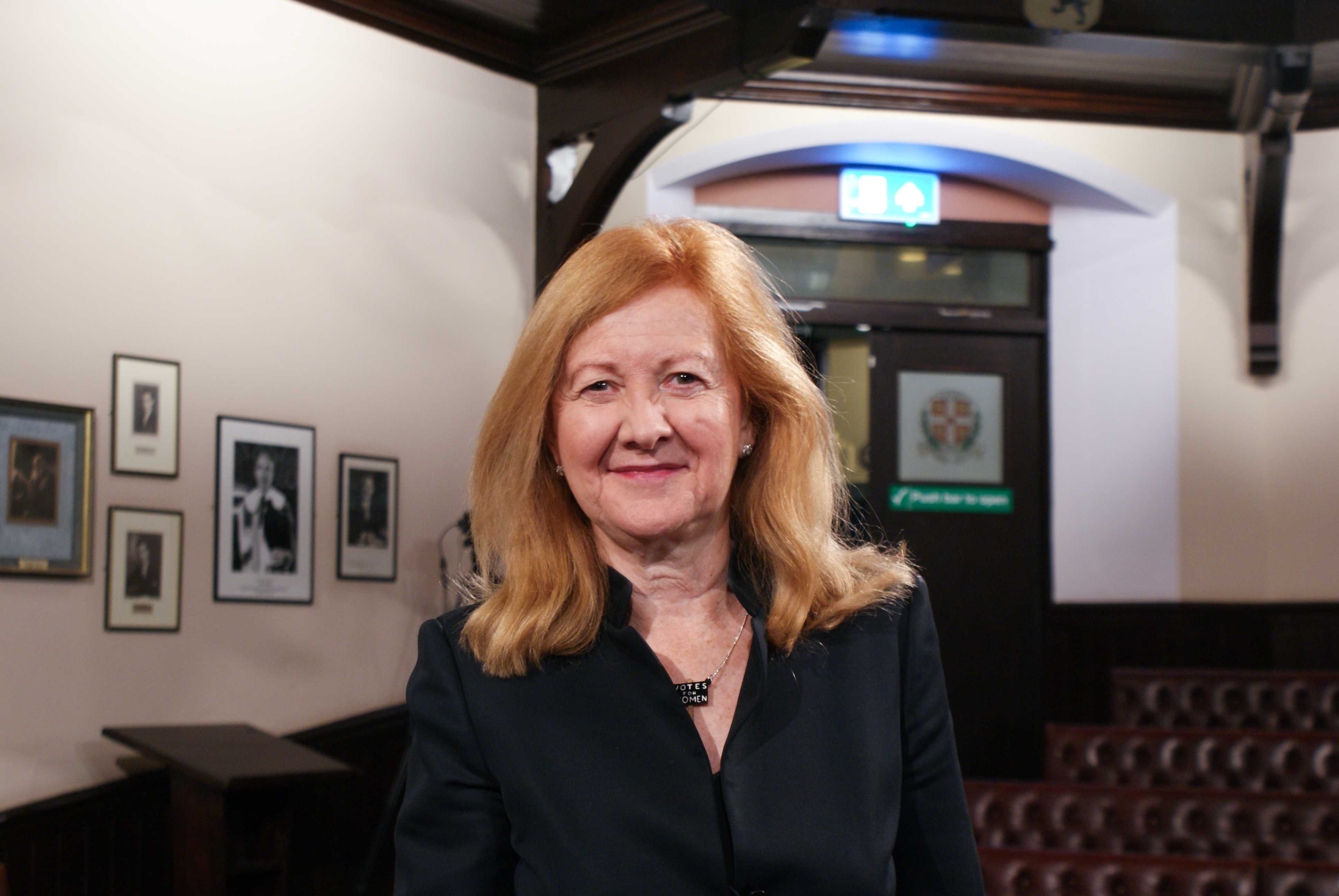 Headshot of a speaker, Cambridge Union