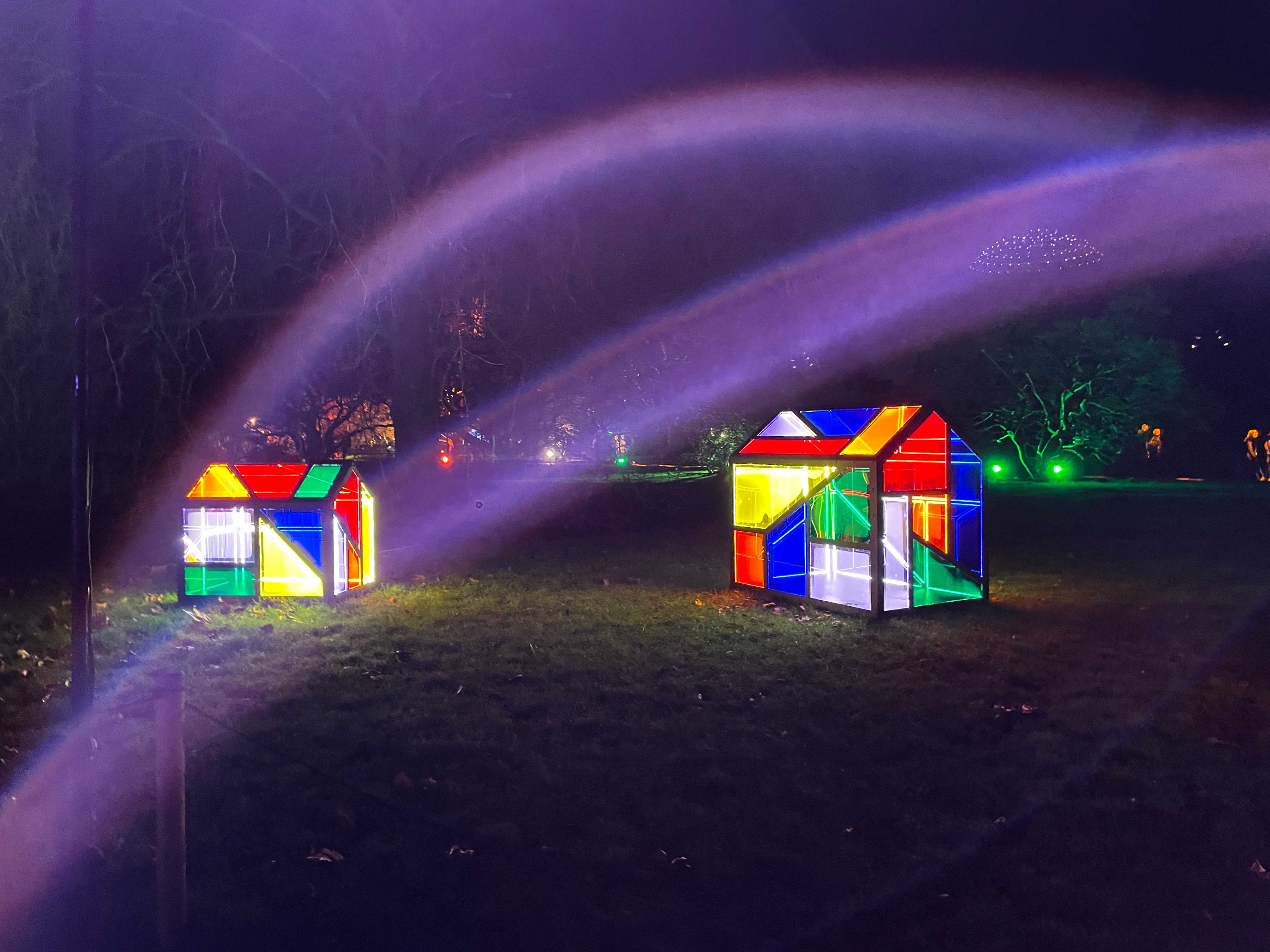 Light houses, Christmas at Kew