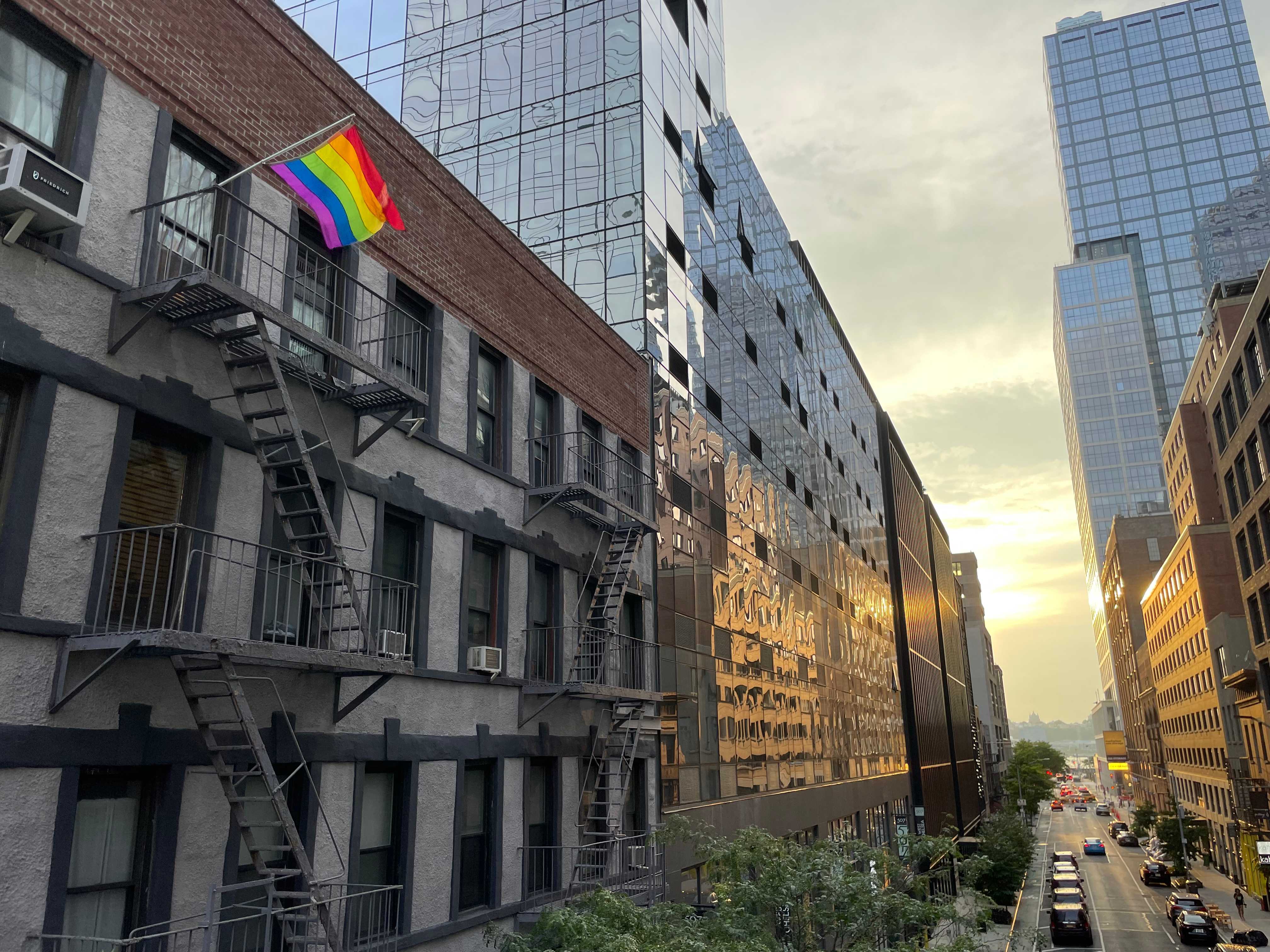 Pride Flag from High Line