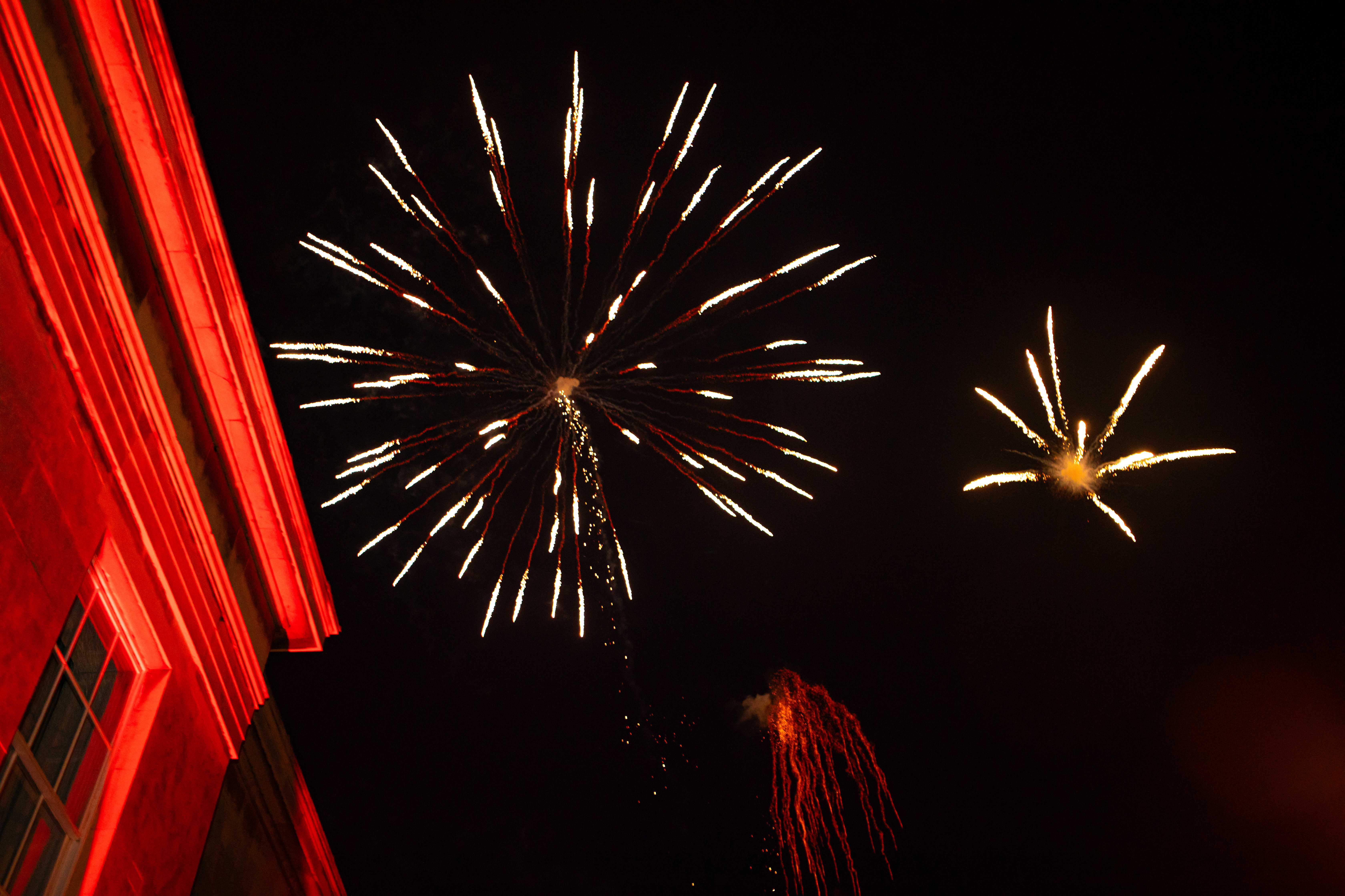 Downing May Ball Fireworks