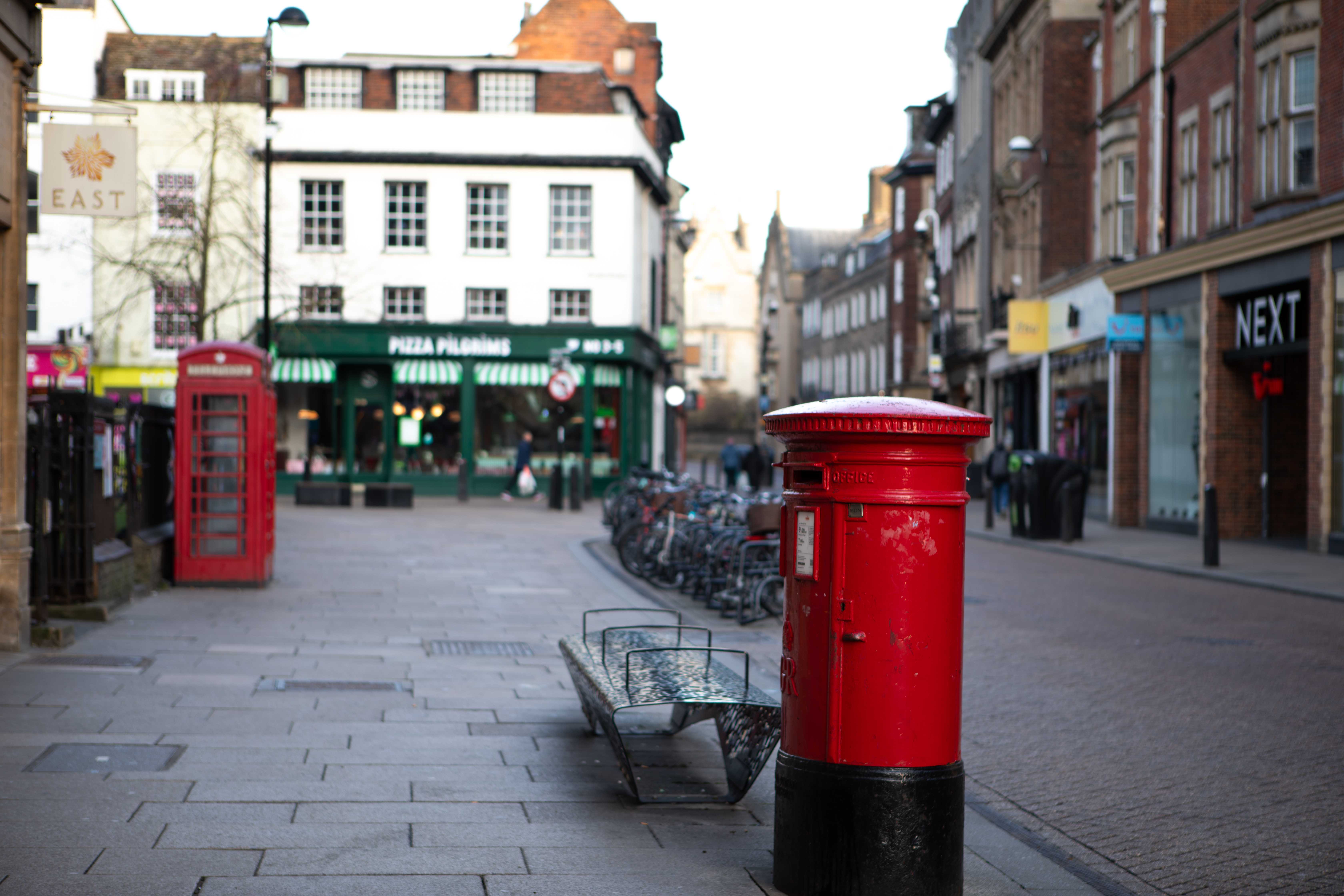 City Centre postbox
