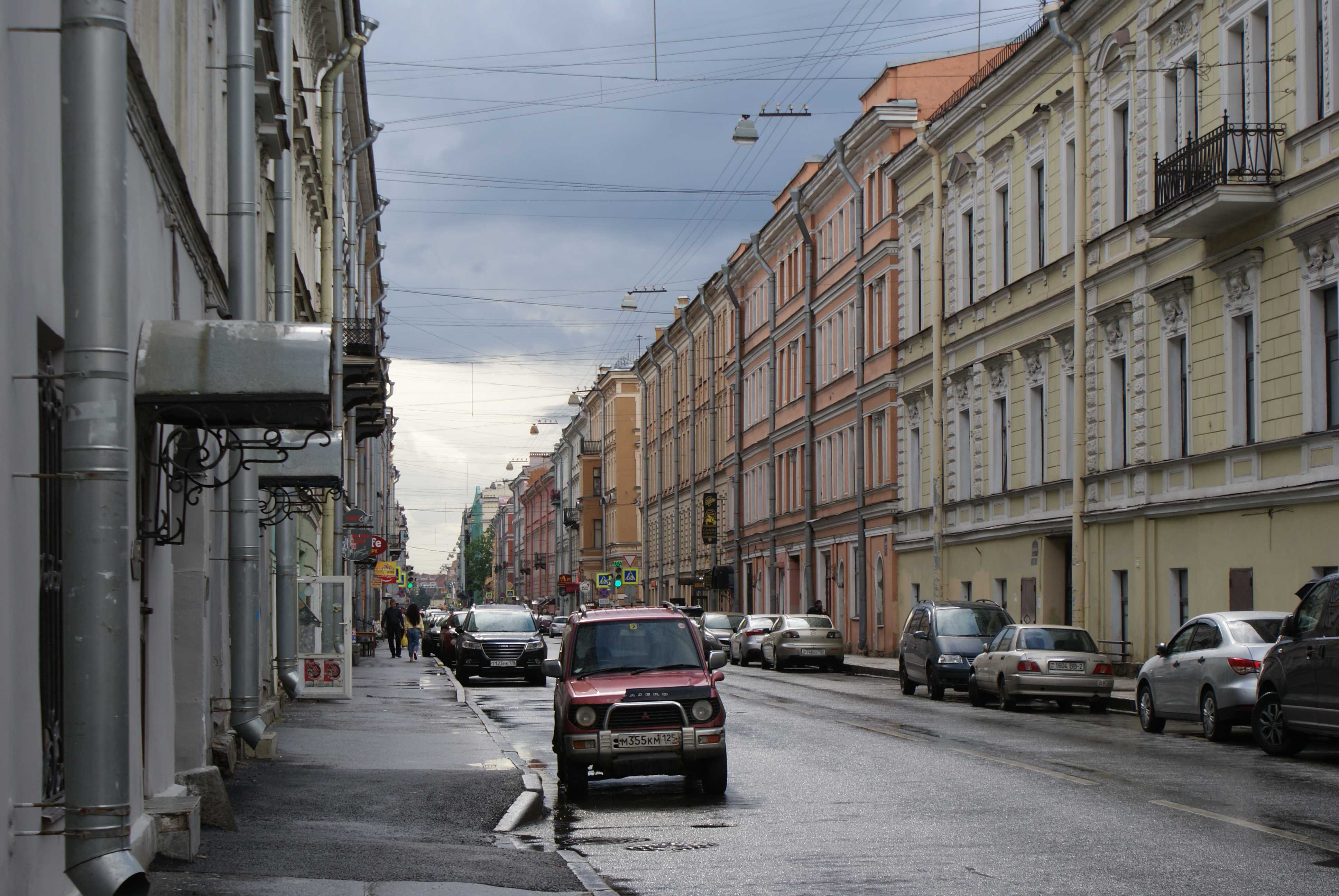 Car in St Petersburg